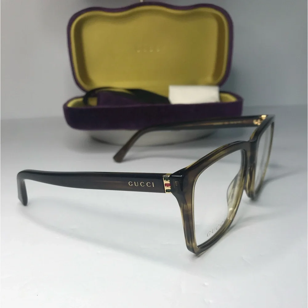 💯 - New Authentic GUCCI GG0452O 004 Oversized Eyeglasses